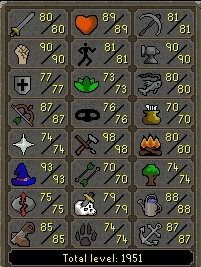 Dual Osrs/Rs3 Vitrine 1148✅ - Runescape