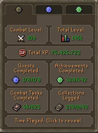 Dual Osrs/Rs3 Vitrine 1148✅ - Runescape