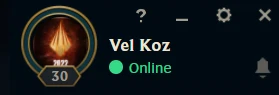 Nick VelKoz no LOL - League of Legends
