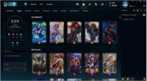 Conta League of legends LOL