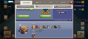 Vendo conta Clash of Clans CV10