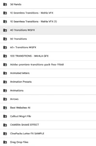 Mega Pack Milhares de Recursos para Edição Cinematográfica - Outros