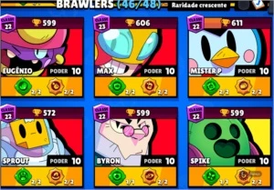 Conta Semi Full Brawlstars - Brawl Stars