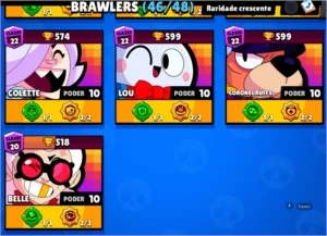 Conta Semi Full Brawlstars - Brawl Stars