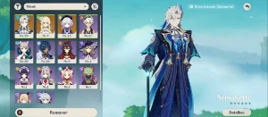Conta com neuvillette iniciante - Genshin Impact