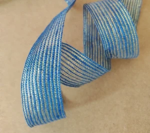 Fita de Juta Modelo 7538 - Rolo com 10 m - Cores - Artesanato e Personalizados