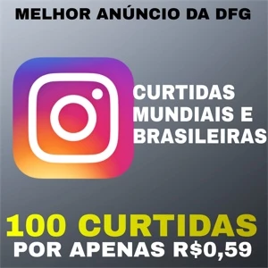 Curtidas Instagram Reais [Mundiais e Brasileiros] - Redes Sociais