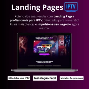 Landing Pages para Sites de IPTV + Elementor - Outros