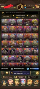 conta com tristan 3/6 e muito recurso sem vinculo - Seven Deadly Sins