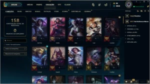 Conta lol Prata 3 , 106 champ e 174 skin - League of Legends