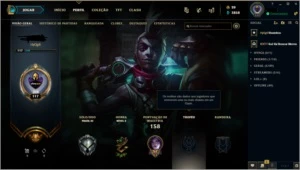 Conta lol Prata 3 , 106 champ e 174 skin - League of Legends