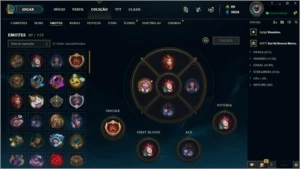 Conta lol Prata 3 , 106 champ e 174 skin - League of Legends
