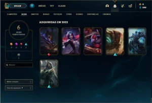 Conta diamante 4 SEM EMAIL CONFIRMADO - League of Legends LOL