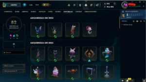 Conta Ex Mestre; 1740 Skins Com 4615 Cromas - League of Legends LOL