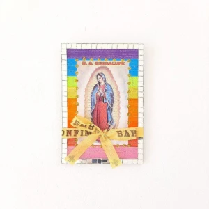 Mini Santinha N. S. de Guadalupe - Artesanato e Personalizados