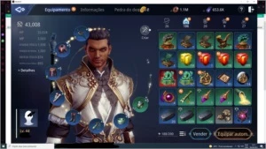 Vendo conta MIR4 lvl 44/ 43k de poder / servidor 41 - Outros