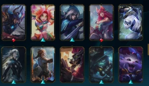 Conta (LVL 207,101 SKINS, MD10 Não finalizada) Prata 4 - League of Legends LOL