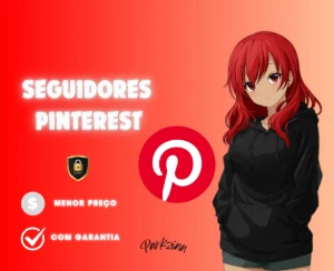 Seguidores Pinterest (Menor Preço) - Redes Sociais