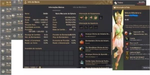 Conta Black Desert mago 612 gs