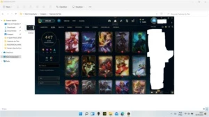 Conta ouro 3 com 447 skins, sendo ultimate, míticas e etc - League of Legends LOL