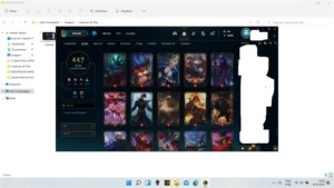 Conta ouro 3 com 447 skins, sendo ultimate, míticas e etc - League of Legends LOL