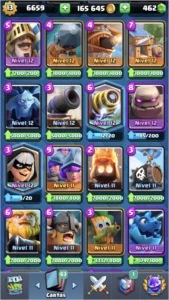 Conta Clash Royale 24 Cartas Full Maximizadas