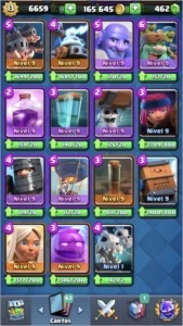 Conta Clash Royale 24 Cartas Full Maximizadas