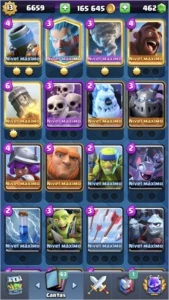 Conta Clash Royale 24 Cartas Full Maximizadas