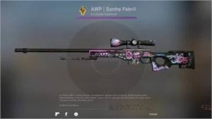 AK-47 Piloto Neon+AWP Sonho Febril e USP-S Azul Real CSGO - Counter Strike