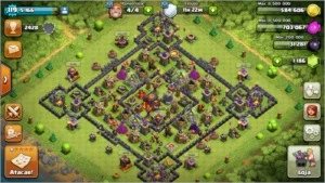 Conta Clash of Clans CV10 nlv 119