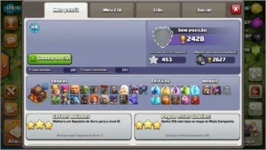 Conta Clash of Clans CV10 nlv 119