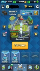 Conta Clash Royale nv10