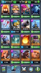 Conta Clash Royale nv10