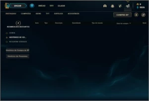 Conta ouro 3 com 2 skins e 34 champs - League of Legends LOL