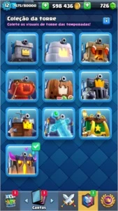 SUPER COMBO CLASH NV 12 + OF CLANS CV 8 - Clash Royale