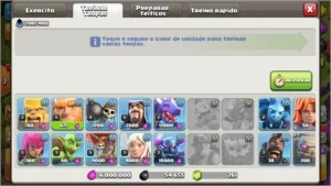 SUPER COMBO CLASH NV 12 + OF CLANS CV 8 - Clash Royale