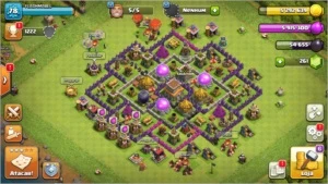 SUPER COMBO CLASH NV 12 + OF CLANS CV 8 - Clash Royale