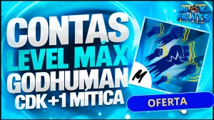 Level Max + Godhuman + 1 Fruta Mitica - Roblox