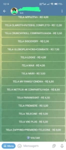 *Grátis* Fornecedor Spotify, iptv, netflix, conta disney e + - Doações