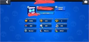 Vendo conta Brawl stars 13k troféus, skin 8-bit vírus