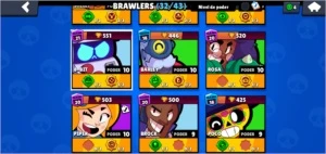 Vendo conta Brawl stars 13k troféus, skin 8-bit vírus