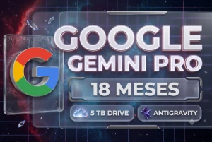Convite Gemini 18 meses - 30 dias de garantia - Inteligência Artificial