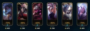 Conta League of Legends com 3 skins ultimates LOL
