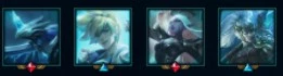 Conta League of Legends com 3 skins ultimates LOL