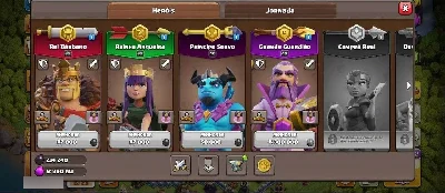 Conta Clash Of Clans Cv12 100% Full