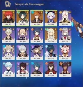 AR54 - xiao + jade / 15k gemas / diluc c1 - Genshin Impact
