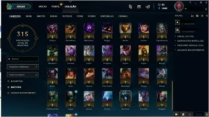 CONTA D5, BARATA QUERO VENDER LOGO - League of Legends LOL