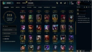 CONTA D5, BARATA QUERO VENDER LOGO - League of Legends LOL