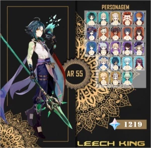AR55 XIAO + KLEE + ALBEDO + 3x R5 - Genshin Impact