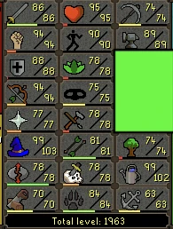 2 contas com nomes raros em PT - OSRS - Runescape
